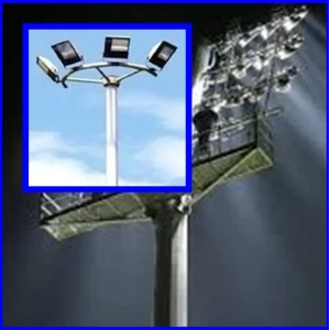 Tiang Lampu Sorot Stadion