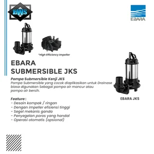 Pompa Submersible Kenji Type JKS (Sewage)