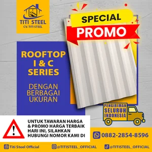 Atap UPVC Rooftop I Series dan Rooftop C Series
