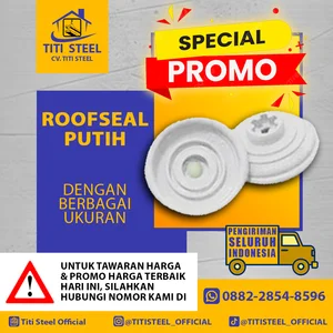Atap UPVC Roofseal Putih Pack atau Pcs