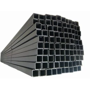 Pipa Kotak Stainless Hitam Tebal 0.8mm & 1mm