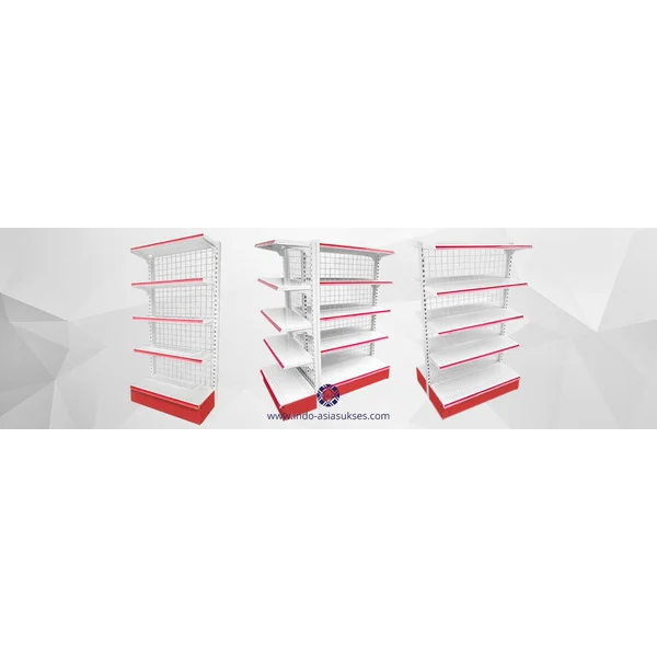 Rak Gondola Supermarket Tipe A3 End Gondola