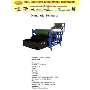 Magnetic Iron Sand Separator Machine