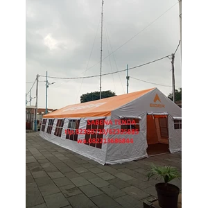 Tenda posko  bencana alam  pengungsian