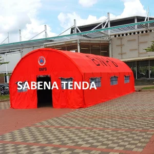 PRODUKSI TENDA OVAL BNPB     6 X 14