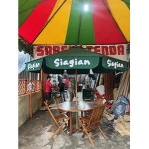 payung  kayu jati 3 meter 