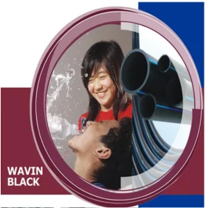 Pipa Wavin Black