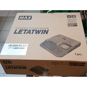 Mesin Electronic Lettering Max letatwin LM-550A PC