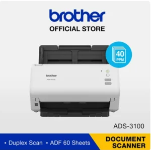 Brother ADS-3100 High-Speed Desktop Scanner Dokumen
