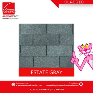 GENTENG ASPAL OWENS CORNING TIPE CLASSIC ESTATE GRAY