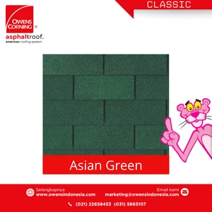 OWENS CORNING ROOFING SHINGLE - CLASSIC ASIAN GREEN