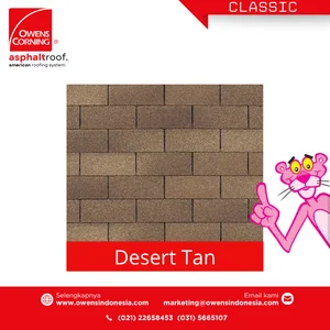 GENTENG ASPAL OWENS CORNING TIPE CLASSIC DESERT TAN