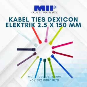Kabel Ties Dexicon Elektrik 2.5 x 100 mm