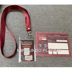 Cetak ID Card Petugas Pantarlih (Plastik & Tali ID Card)
