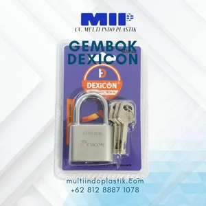 Gembok (Padlock) DEXICON Long 30 mm 40 mm 50 mm 60 mm