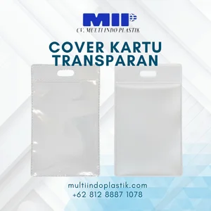 Sampul Etoll Bening / Cover Kartu ID Card / Nametag (6 cm x 11 cm)