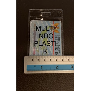 Plastik ID Card ukuran 6cm x 9cm