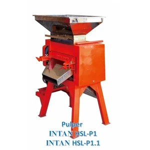 Mesin Pengupas Biji-Bijian Kopi Basah Pulper Intan Hsl-P1.1 1 Silinder Kapasitas 1375 Kg/Jam