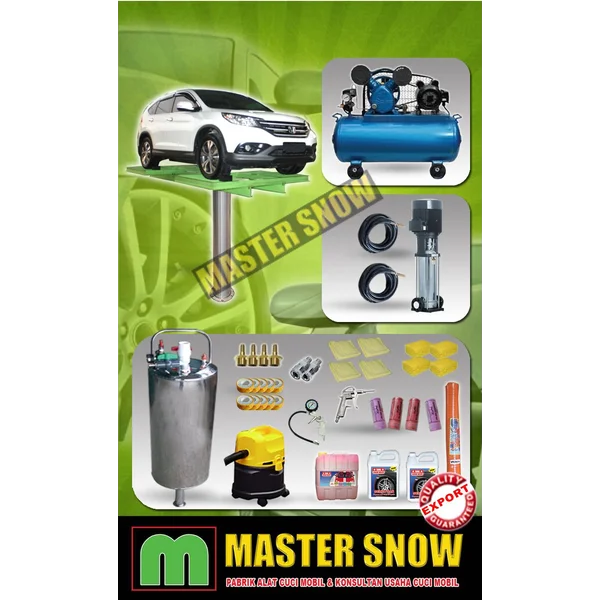 Aksesoris Mobil Paket Alat Cuci Mobil 1 Hidrolik Type H-Track