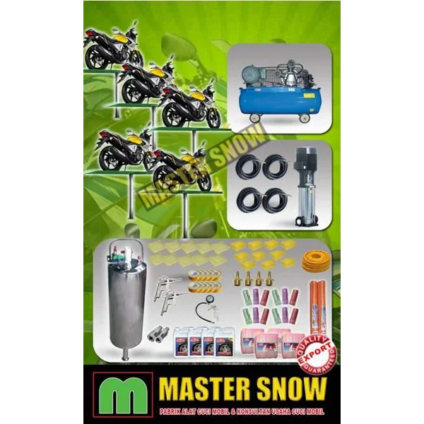 Sepeda Motor Dan Mobil Paket Alat Cuci Hidrolik Motor 5
