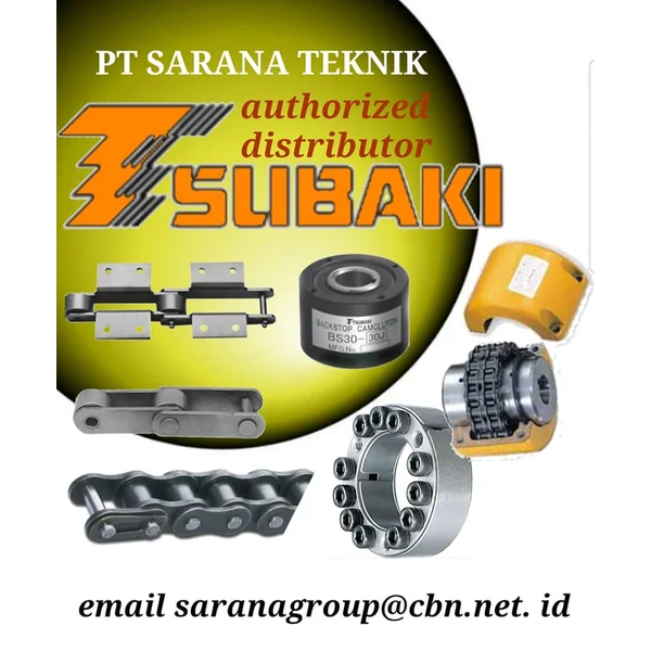 TSUBAKI CHAIN  COUPLING PT SARANA TEKNIK authorized  TSUBAKI CHAIN CONVEYOR