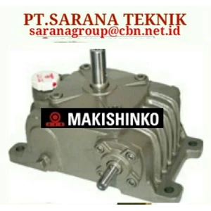 PT SARANA GEAR REDUCER MAKISHINKO gearBOX gear motor