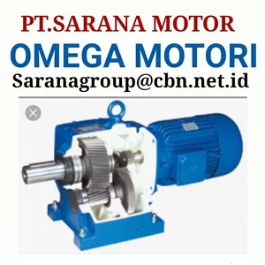 OMEGA MOTORI PT SARANA GEAR MOTOR OMEGA REDUCER GEARBOXS