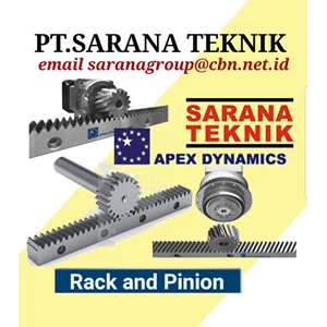  Precision Rack and Pinion APEX DYNAMICS RACK & PINION  PT. SARANA TEKNIK APEX PLANETARY GEAR REDUCER