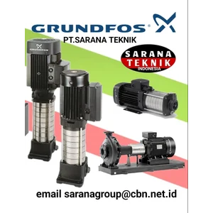 GRUNDFOS PUMP MADE IN DENMARK PT. SARANA TEKNIK