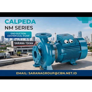 END SUCTION CENTRIFUGAL PUMP CALPEDA PT. SARANA TEKNIK