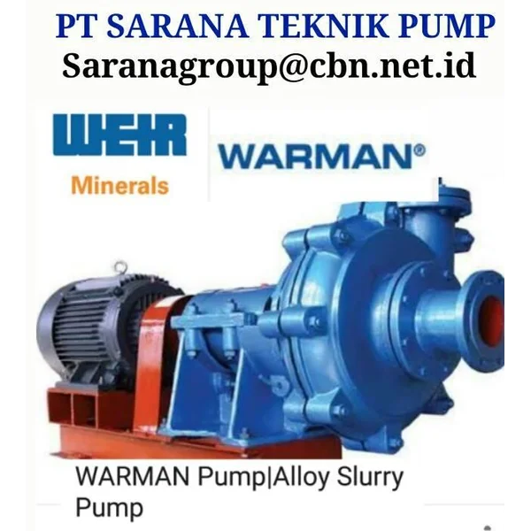WARMAN WEIR  SLURRY PUMP PT SARANA TEKNIK PUMP