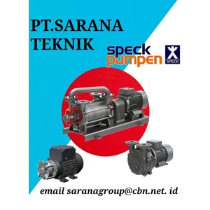 PT SARANA TEKNIK PUMP POMPA SPECK PUMPEN VACUUM PUMPS & SIDE CHANNEL PUMPS