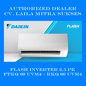 AC DAIKIN FLASH INVERTER FTKQ 60 UVM 4 + RKQ 60 UVM4 Cap. 2.5 PK
