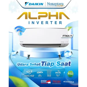 AC DAIKIN NUSANTARA ALPHA INVERTER MODEL FTKH-YV
