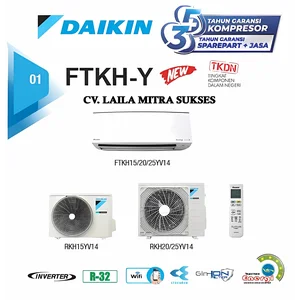 AC DAIKIN NUSANTARA ALPHA INVERTER MODEL FTKH-YV