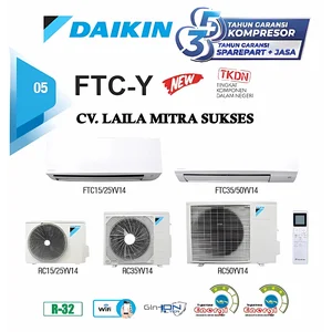 AC DAIKIN NUSANTARA SUPER MINI SPLIT MODEL FTC-YV