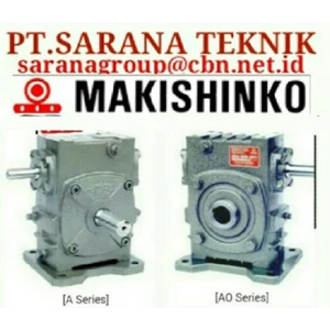 MAKISHINKO  gear motor gear reducer pt. sarana teknik