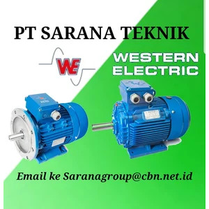 PT SARANA TEKNIK WESTERN ELECTRIC MOTOR PT SARANA GEARMOTOR WESTERN MOTOR AC 3 PH