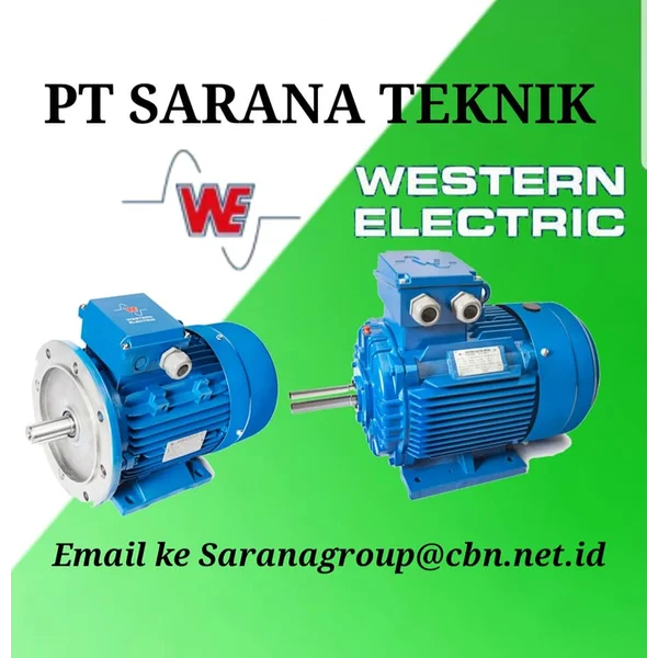 PT SARANA TEKNIK WESTERN ELECTRIC MOTOR PT SARANA GEARMOTOR WESTERN MOTOR AC 3 PH