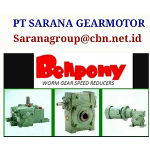 TYPE PA BELLPONY GEARBOX SPEED REDUCER PT SARANA GEAR MOTOR
