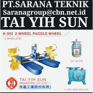 PT SARANA TEKNIK TAI  YIH SUN PADDLE WHEEL AERATOR KINCIR ANGIN