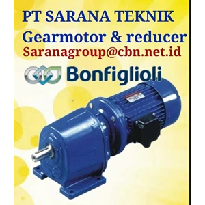 Electric Gear Motor Reducer PT SARANA TEKNIK BONFIGLIOLI RIDDUTORI