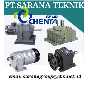 PT. SARANA TEKNIK CHENTA GEAR REDUCER MOTOR CHENTA GEARBOX MOTOR