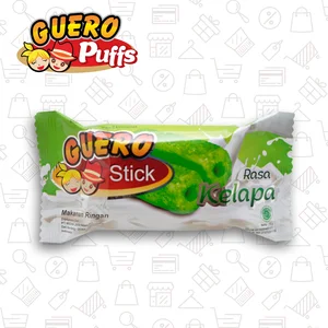 Snack Guero Stik Rasa Kelapa Pandan