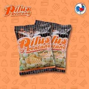 Snack Makanan Ringan Medan Jaya "Ini Lagi" Pilus Ras Udang Bakar
