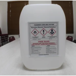 Thinner Chelsea Hitam Jerigen 20 Liter