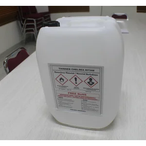 Thinner Chelsea Hitam Jerigen 20 Liter