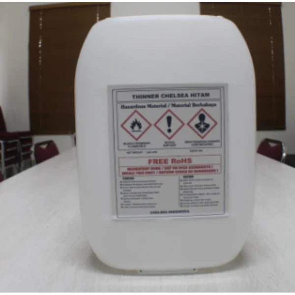Thinner Chelsea Hitam Jerigen 20 Liter