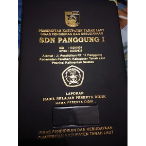 Buku Umum Map Raport /Map Ijazah