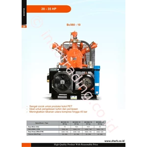 Kompresor Udara Shark Booster 20 HP - 30 HP